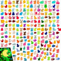 300pcs Mini Resin Animals Many Styles Variety Tiny Animals Figures Miniature Little Small Animal Figurines Bulk for Micro Fairy Garden Landscape Accessories Hide Crafts Decor Aquarium by TeenzeeResinFigurines