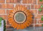 Magnolia Garden 12-Inch Sculpted Sunflower Decorative Stepping Stone – 3D Floral Resin Garden Walkway Tile – Vibrant Amber Flower Outdoor Accent - Image 2