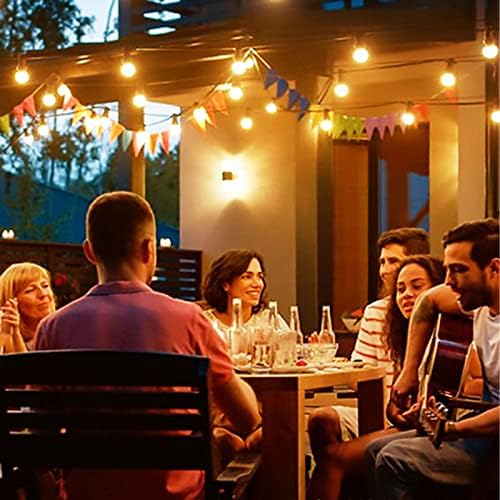 Zuske Outdoor String Lights, 150FT G40 LED IP65 Waterproof Patio Lights - Image 6
