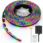 Landscape Edging with Solar String Light, 33FT, 2in Depth, Timer by SpeePlant