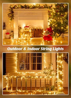 Brightown 2 Pack Solar Christmas Lights, Total 92FT 240 LED, Warm White - Image 3
