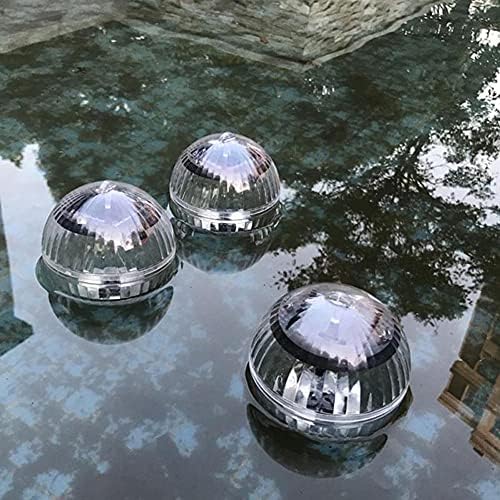Solar Floating Pool Lights, IP65 Waterproof LED Globe Night Light Color Changing Hangable Ball Light for Pond,Garden,Backyard,Party 4PCS - Image 3