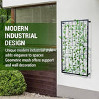 MyGift Large Geometric Metal Wall Trellis for Climbing Plants & Vines - Image 2