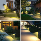 nipify 3 Pack 62 LED Solar Spot Lights Outdoor Motion Sensor with 3 Modes - Image 6