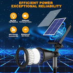 Solar Lights Outdoor Waterproof Spot Lights, Multicolor 4 Pack - Image 6