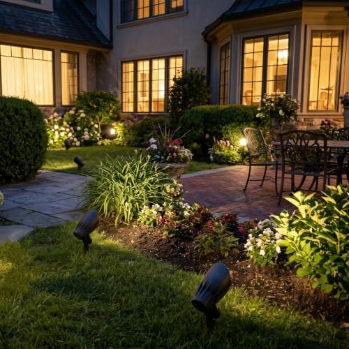 Malibu 11 Watt Floodlight Landscape Lighting Outdoor Spotlight Waterproof Lighting for Driveway, Yard, Lawn, Flood, Garden, Outdoor Lighting 8401-2650-01 - Image 3