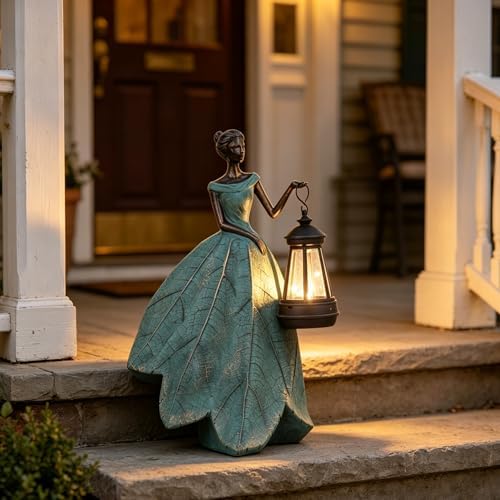 Guichifun Fairy Statues Garden Decor with Solar Lights Gifts for Women - Image 5