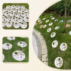 GZHERVICES Round Stepping Stones, Garden Stepping Stones, Courtyard Path Stepping Stones, Decorative Garden Stones, Polished River Stones for Garden Decoration(Multi-Colored-G) - Image 7