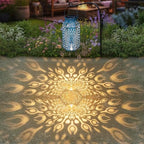 Garden Gifts for Women Solar Lanterns Outdoor Waterproof Peacock Garden Gifts Mom, Big Solar Lights, Garden Decor, Yard Art, Mothers' Day Birthday Gifts Grandma Grandpa(2Pack, Blue Gold - Image 5