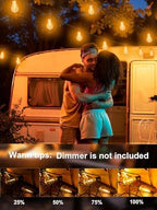 Outdoor String Lights 400FT Waterproof Patio Lights for Porch Backyard Yard - Image 4