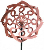 Garden Wind Spinner Outdoor Metal Yard Sculpture for Patio Lawn by LERFUGI