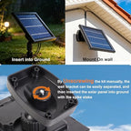 SUNLONG Solar Spot Lights Outdoor Waterproof Cast Aluminum 2X 16.4Ft Wires - Image 5