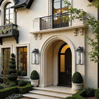 Dusk to Dawn Exterior Lighting Fixtures,24" Jumbo Foyer Light Scones 2 Pcs - Image 4