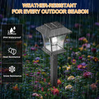 Sparkblaze 10 Pack Solar Pathway Lights Outdoor, Cold White - Image 6