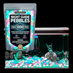 1000pcs Glow in The Dark Garden Stones (Multicolor) - Image 7