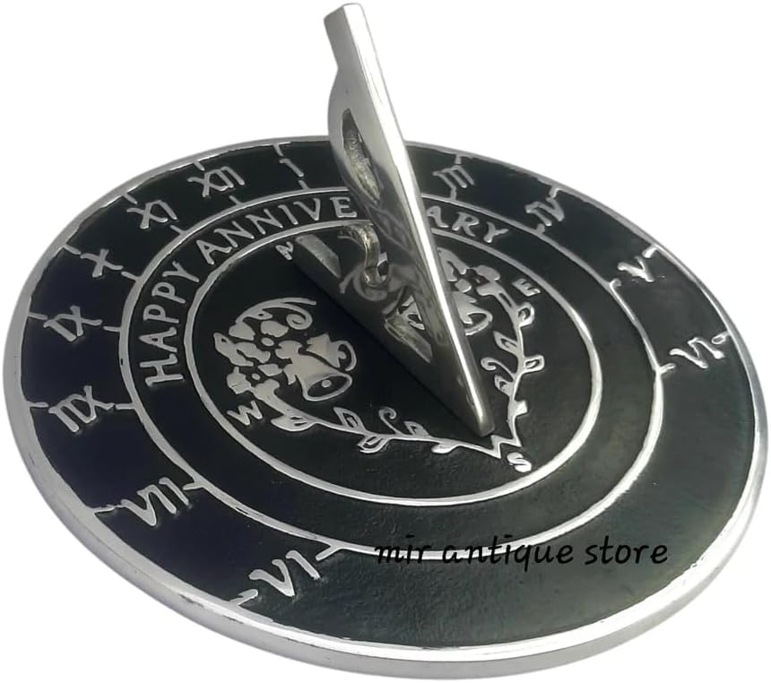 Elegant Sundial Clock for Garden & Yard – Timeless Outdoor Home Decor, Durable Alumiunm Timepiece, for Garden Lovers & Anniversaries, Weather-Resistant Yard Decor - Image 6