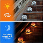 Solar Globe Lights Outdoor Waterproof-Solar Balls-Solar Garden Lights Orbs - Image 5
