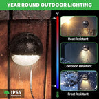 Low Voltage LED Step Lights - 12V Landscape Hardwired Waterproof Lighting, Outdoor Deck Lights 5 Color Temperature Dimmable, Aluminum Black for Wall Garden Fence Handrail 12 Pack - Image 5