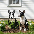 Dog Metal Garden Stake - Weatherproof Dog Silhouette Yard Art, Decorative Outdoor Sign for Lawn & Patio, Heartfelt Gift for Bull Terrier Lovers(Jump,14") - Image 3