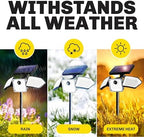 Bell+Howell 2 Pk Bionic Solar Flood Lights Outdoor Motion Sensor - Image 5