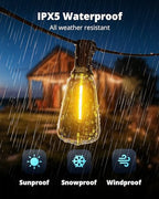 VIPAR 25FT ST38 String Lights and 100FT ST38 Patio Lights - Image 4