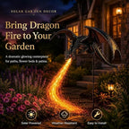 Solar Dragon Fire Garden Light, Dragon Garden Stake Outdoor Decor (1Pcs) - Image 4