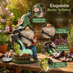 Garden Gnome Solar Light Statue for Outdoor Decoration - Image 5