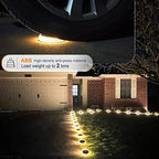 YiLaie Solar Step Dock Deck Stair Stick on Lights for Outside Solar Powered - Image 4