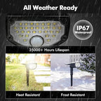 AloftSun Solar Motion Sensor Outdoor Lights,Solar Lights Outdoor Waterproof - Image 6