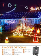 Brightown Solar String Lights Outdoor Waterproof, 39FT 100LEDs, Multicolor - Image 3