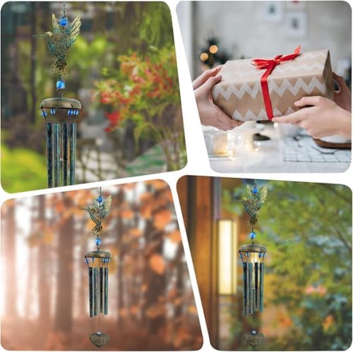 ASTARIN Hummingbird Wind Chimes Outside - Image 6