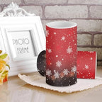 Battery Operated Flameless Candles with Remote and Timers Snowflake Flameless LED Pillar Candles for New Year Party Decoration Battery Tea Lights - Image 3