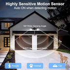 TOOWELL Battery Powered Flood Lights with Remote, Wireless Outdoor Exterior - Image 5