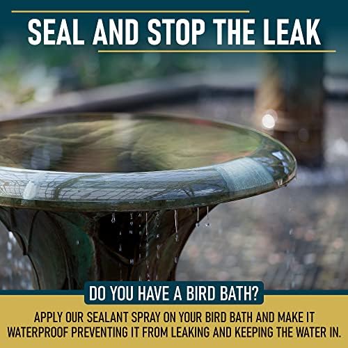 NOON'S UP Mica-Seal Waterproof Bird Bath & Concrete Sealer Spray, 16.90 oz - Image 4