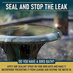 NOON'S UP Mica-Seal Waterproof Bird Bath & Concrete Sealer Spray, 16.90 oz - Image 4