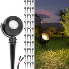 Sunco 40 Pack LED Low Voltage Landscape Lighting Spotlight Spheres by Unknown