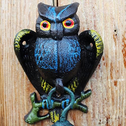 Cast Iron Garden Retro Doorbell Door Bell Manually Shaking Wall Hanging Doorbell Indoor Outdoor Wall Mounted Dinner Bell Outdoor Hanging Decor, Garden Decorative Bell - Image 4