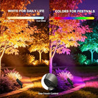 Outdoor Landscape Spotlights with RGB+CCT Color Changing - Image 3