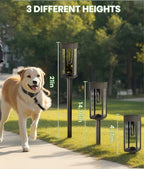 BITPOTT Outdoor Sidewalk Lights Solar Powered, 8 Pack, Cool White, IP65 - Image 6