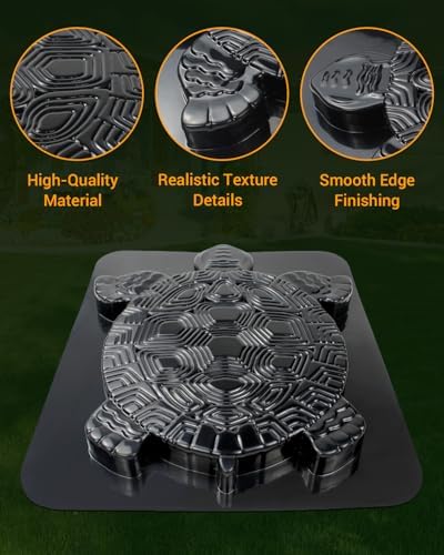 Turtle Stepping Stone Mold for Concrete - Image 4