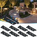 8 Packs 7inch Hardscape Lighting 3W 2700K Soft White by LECOTRESYLandscapeLight