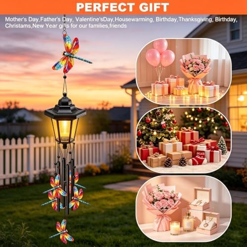 VOOKRY Wind Chime Gifts for Women Mom Grandma Wife Sister Daughter Neighbor - Image 5