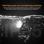 Landscape Lights - 5W 110V Outdoor Spotlight - Waterproof IP65-3000K Cool White LED Landscape Lights - 5ft Cable for Yard Garden Patio Driveway House (Include Spike) (4 Pack) - Image 5