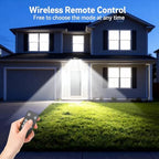 Solar Outdoor Lights,IP65 Waterproof,Motion Sensor & Remote,3000LM,188 LED - Image 5