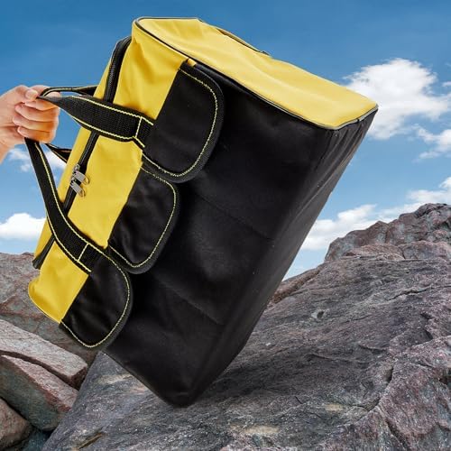 Sanwuta 3 Pack Tool Bag 16 Inch Waterproof Heavy Duty Wide Mouth - Image 5