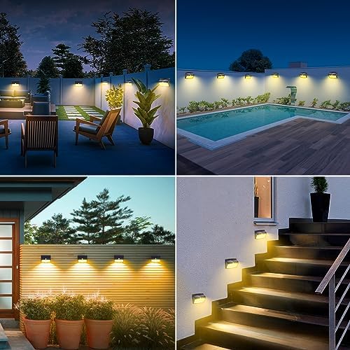Peasur 10 Pack Solar Motion Sensor Lights Outdoor Waterproof with 3 Modes - Image 5