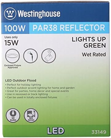 Westinghouse Flood Outdoor Weatherproof LED Light Bulb with Medium Base (Pack of 4) - Image 5