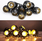 Vigdur Lantern String Lights, 10 G40 Bulbs Star String Lights, 11FT - Image 5