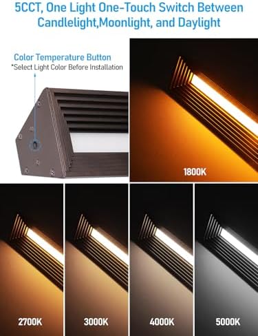 LEONLITE 4-Pack 5CCT Low Voltage Landscape Lights, 12-24V, ETL, IP65 - Image 5