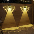 2Pk Solar Fence Lights Outdoor Wall Lights Butterfly Theme Decor by Unknown